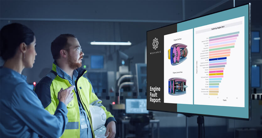 manufacturing digital signage