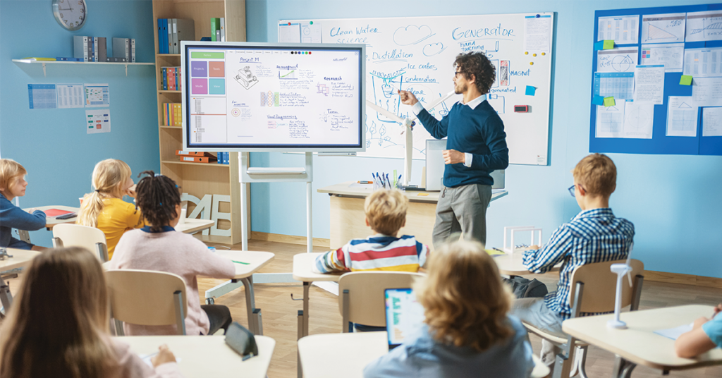 classroom digital signage
