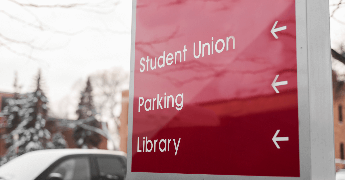 Design the ultimate university wayfinding system for clear directions
